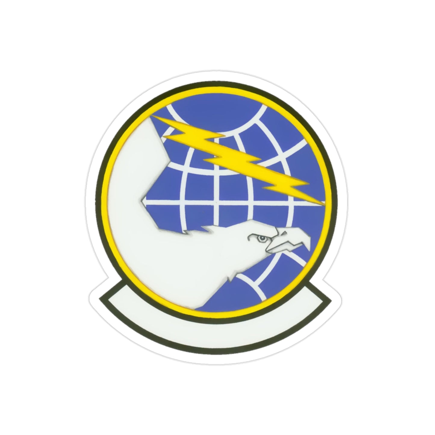 940 Civil Engineer Squadron AFRC (U.S. Air Force) REVERSE PRINT Transparent STICKER-2 Inch-The Sticker Space