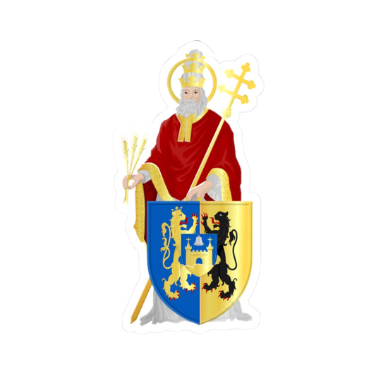 Belfeld wapen groot (Netherlands) (Coat of Arms) STICKER Vinyl Kiss-Cut Decal