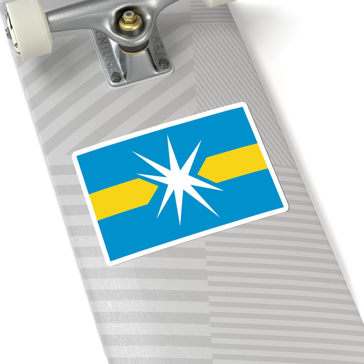 Flag of Linyevo Novosibirsk oblast (Russia) STICKER Vinyl Kiss-Cut Decal