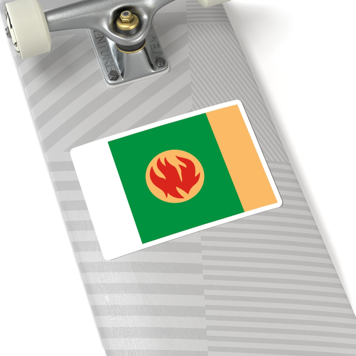 Flag of Pikalyovo Leningrad oblast (Russia) STICKER Vinyl Kiss-Cut Decal