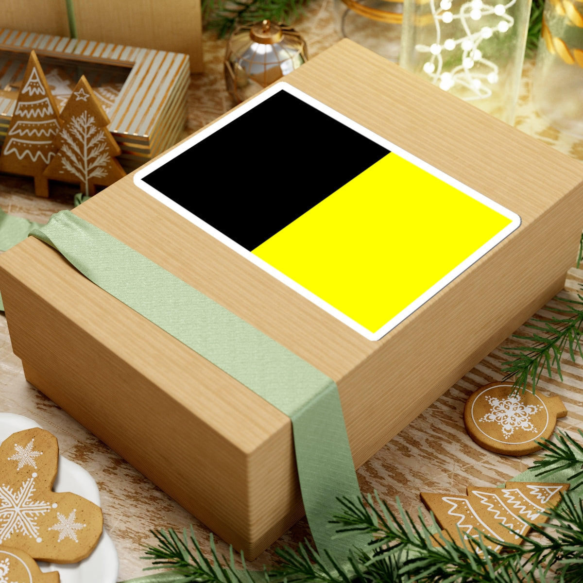 Flag of Arbois (France) STICKER Vinyl Kiss-Cut Decal