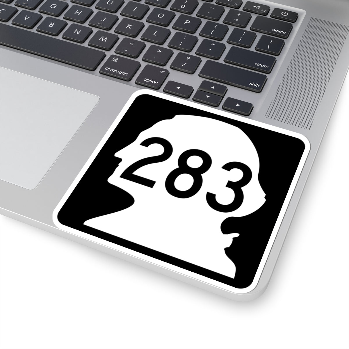 WA-283 (Washington) (Road Sign) STICKER Vinyl Kiss-Cut Decal