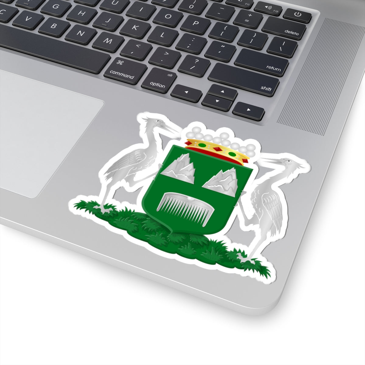 Alphen-Chaam wapen (Netherlands) (Coat of Arms) STICKER Vinyl Kiss-Cut Decal