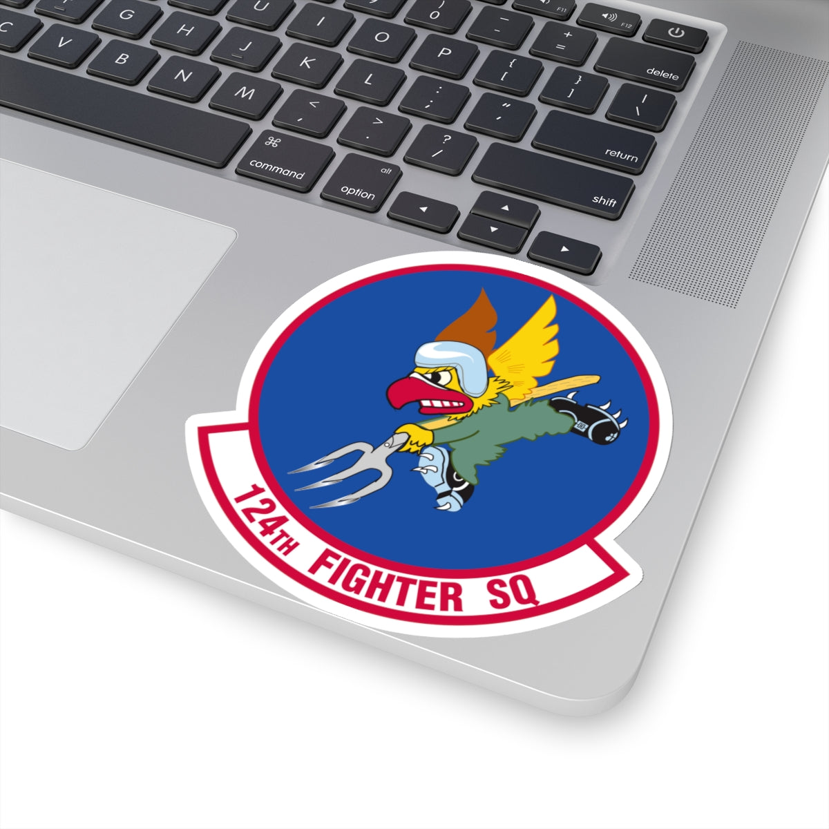 124 Fighter Squadron (U.S. Air Force) STICKER Vinyl Kiss-Cut Decal-The Sticker Space