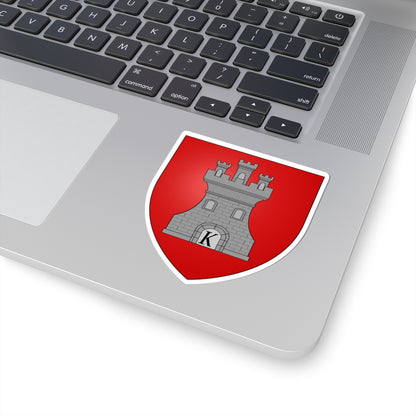 Balson de la ville de Catillon-sur-Sambre 59 Nord-France (France) (Coat of Arms) STICKER Vinyl Kiss-Cut Decal