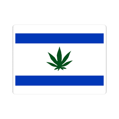 Flag of Ale Yarok 1999 (Israel) STICKER Vinyl Kiss-Cut Decal