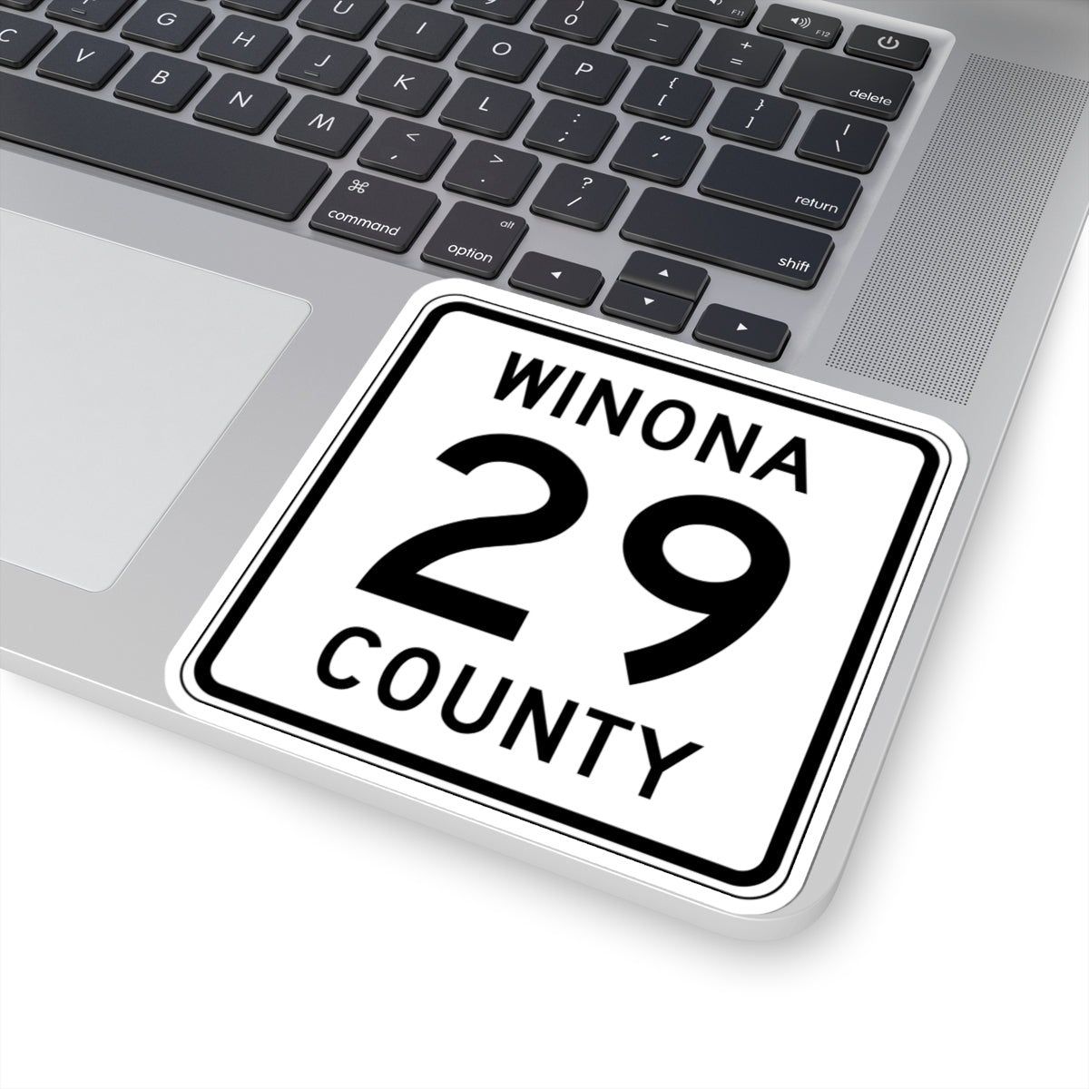 Winona County Route 29 MN (Minnesota) (Road Sign) STICKER Vinyl Kiss-Cut Decal
