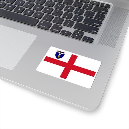 Flag of the Anglican Diocese of Canterbury (England) STICKER Vinyl Kiss-Cut Decal