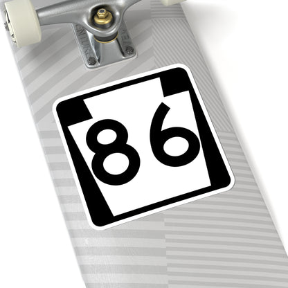 PA-86 (Pennsylvania) (Road Sign) STICKER Vinyl Kiss-Cut Decal