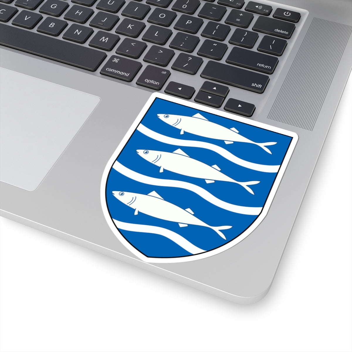 Aabenraa Kommune coa (Denmark) (Coat of Arms) STICKER Vinyl Kiss-Cut Decal