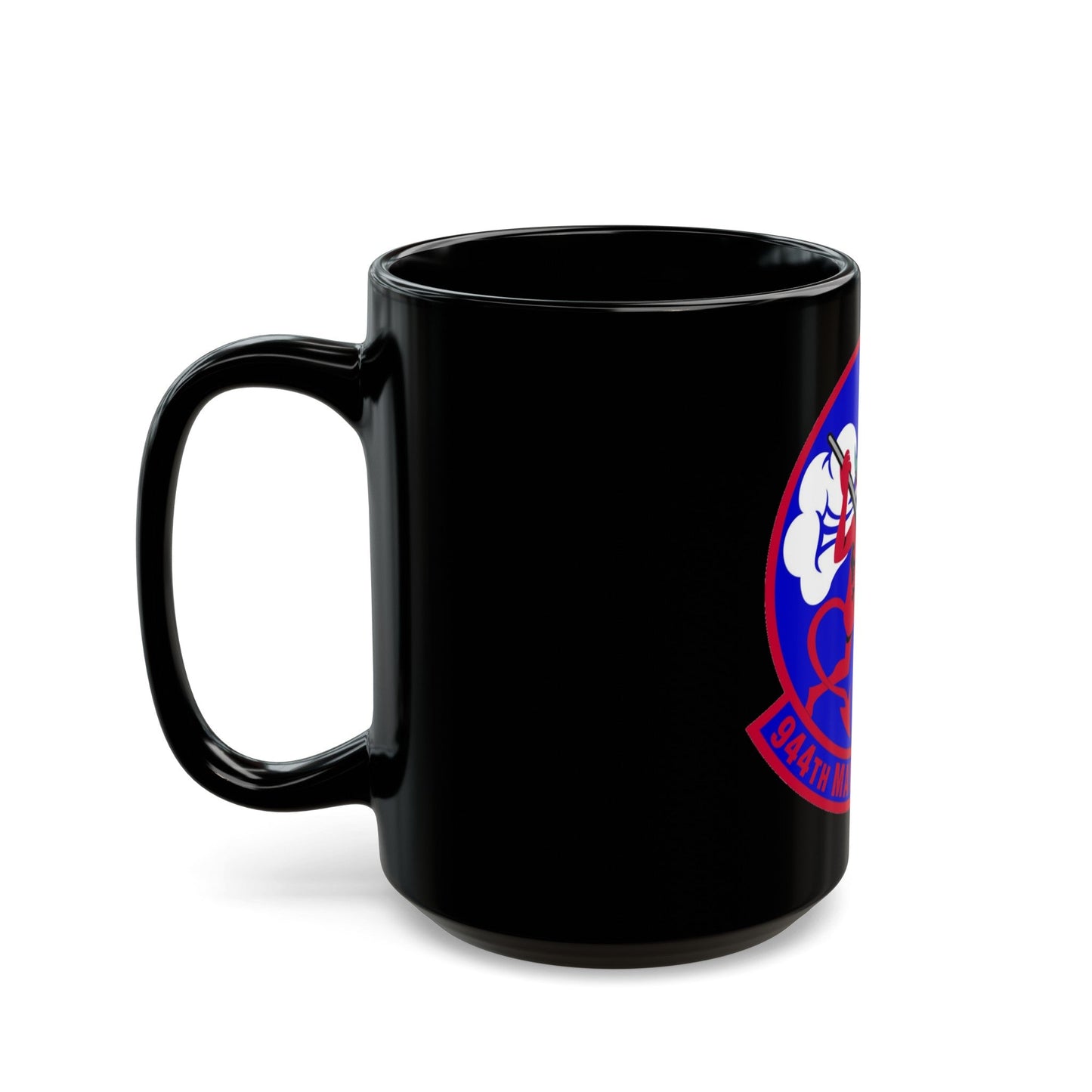 944 Maintenance Squadron AFRC (U.S. Air Force) Black Coffee Mug-The Sticker Space