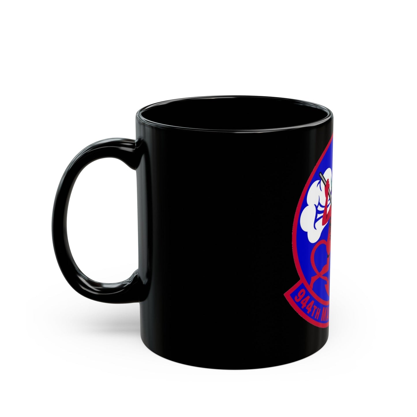 944 Maintenance Squadron AFRC (U.S. Air Force) Black Coffee Mug-The Sticker Space