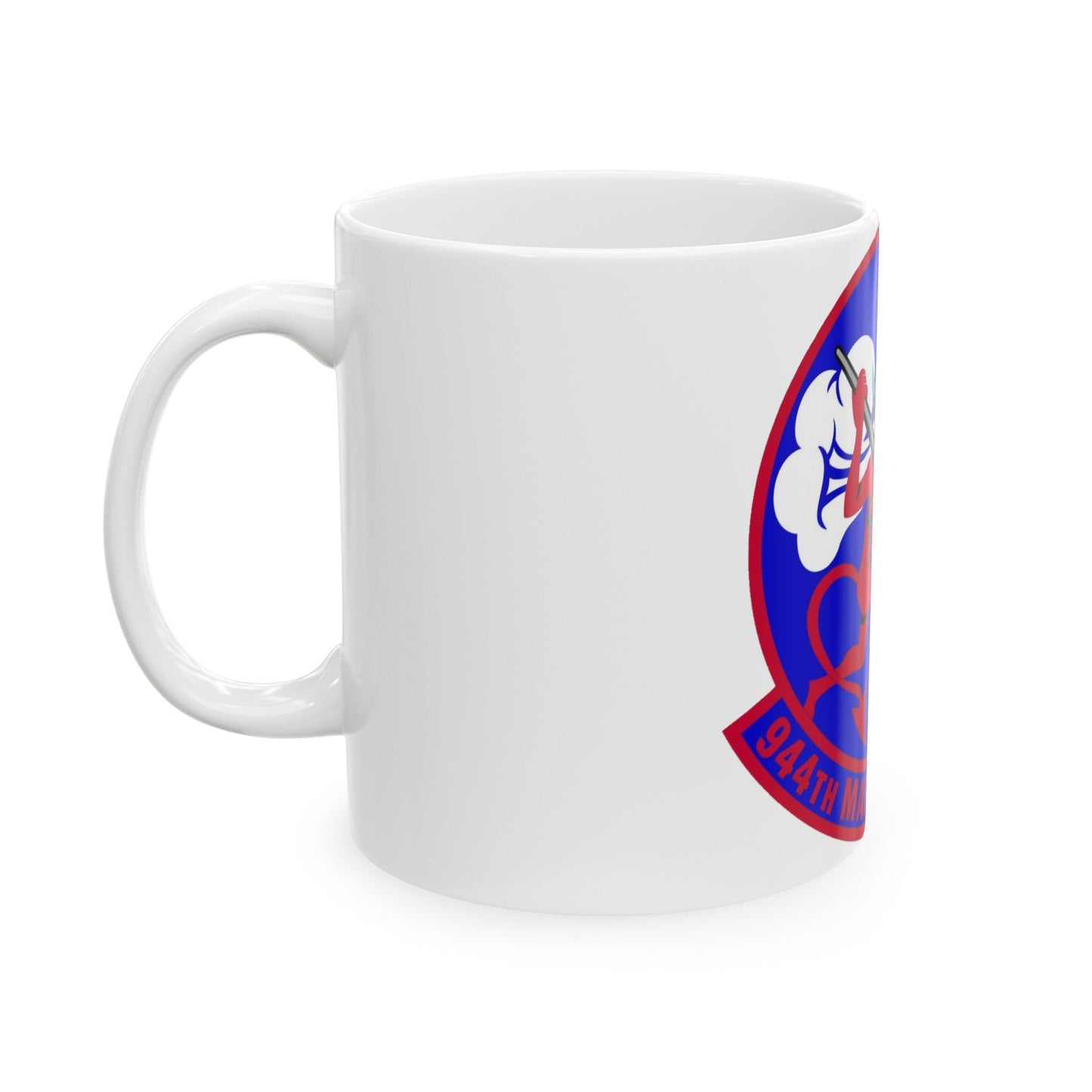 944 Maintenance Squadron AFRC (U.S. Air Force) White Coffee Mug-The Sticker Space