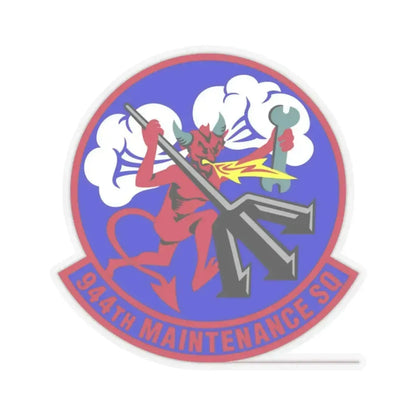 944 Maintenance Squadron AFRC (U.S. Air Force) STICKER Vinyl Kiss-Cut Decal 2 Inch Transparent - The Sticker Space