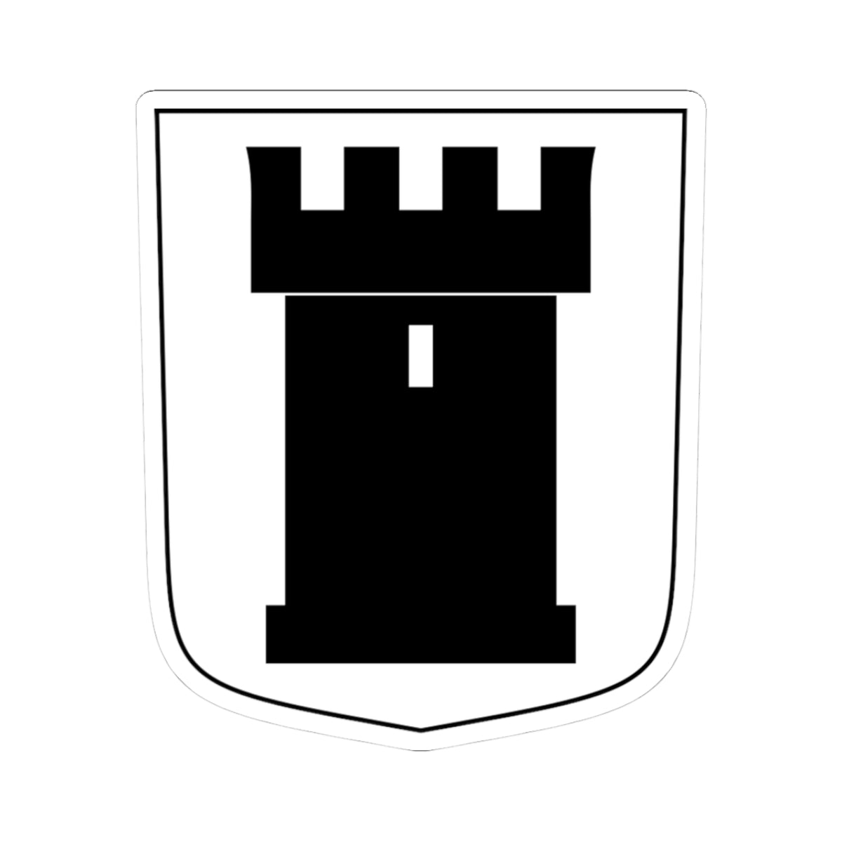 Saillon-blazon (Switzerland) (Coat of Arms) STICKER Vinyl Kiss-Cut Decal