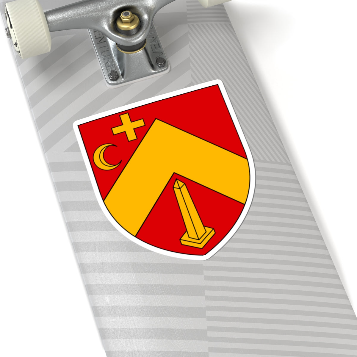 Beni Mered Coat of Arms French Algeria (Algeria) (Coat of Arms) STICKER Vinyl Kiss-Cut Decal