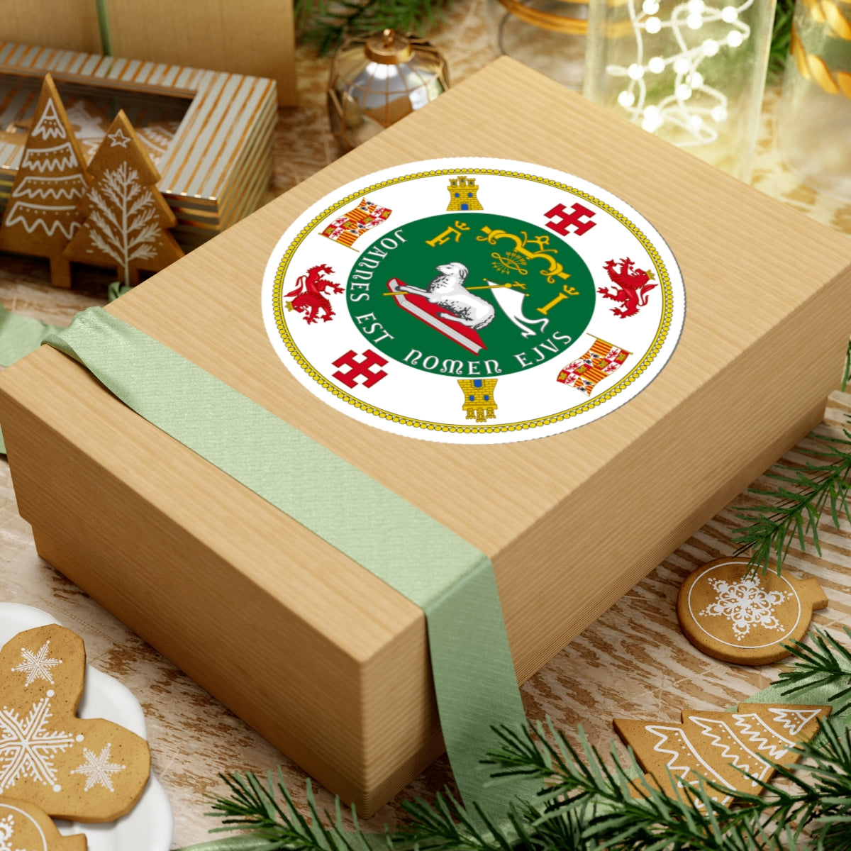 Seal of the Commonwealth of Puerto Rico - STICKER Vinyl Kiss-Cut Decal