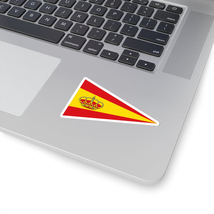 Flag-of rcmediterraneo (Spain) STICKER Vinyl Kiss-Cut Decal