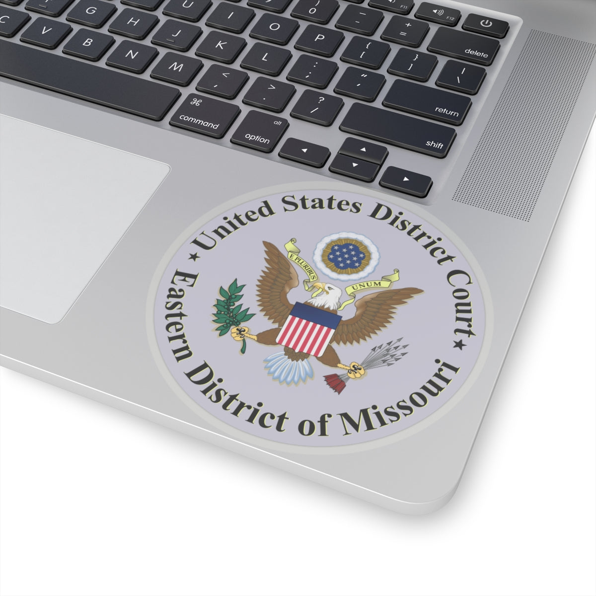 Seal of the United States District Court for the Eastern District of Missouri - STICKER Vinyl Kiss-Cut Decal