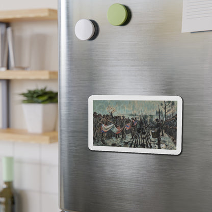 Appamatux (Magazine Illustration) Refrigerator Magnet-The Sticker Space