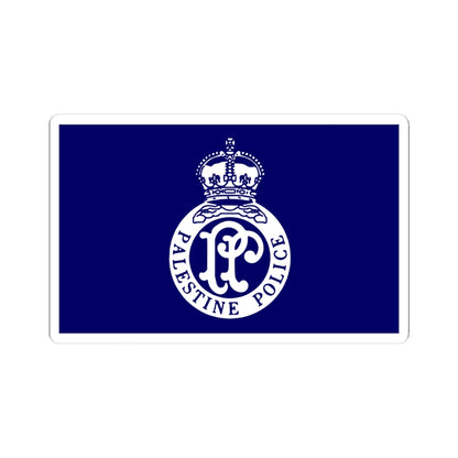 Flag of the British Mandate Police (Israel) STICKER Vinyl Kiss-Cut Decal