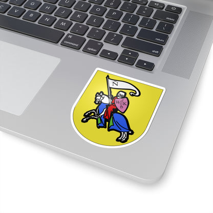 Proyecto Heraldica Wikipedia (Spain) (Coat of Arms) STICKER Vinyl Kiss-Cut Decal