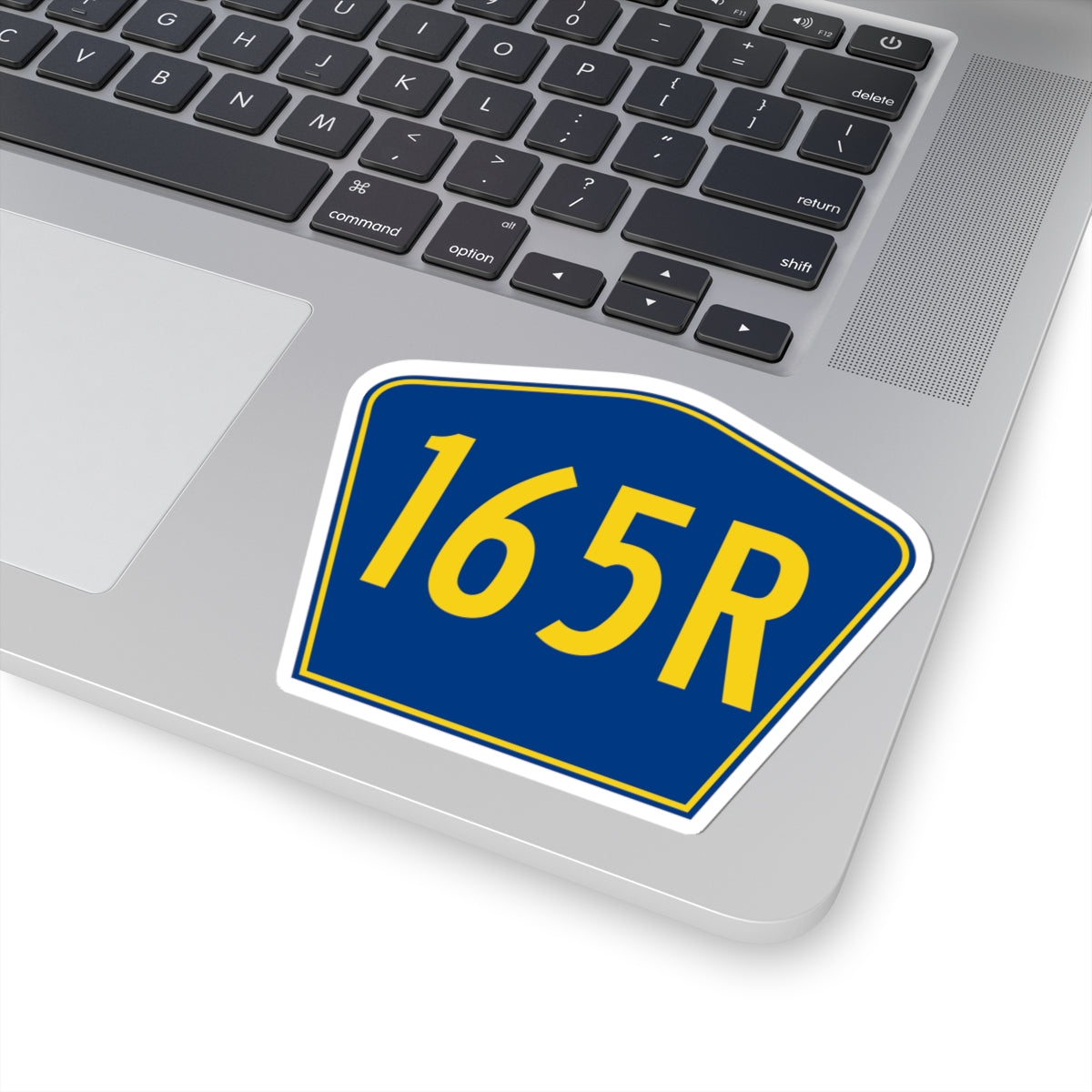 PR secondary 165R (Puerto Rico) (Road Sign) STICKER Vinyl Kiss-Cut Decal