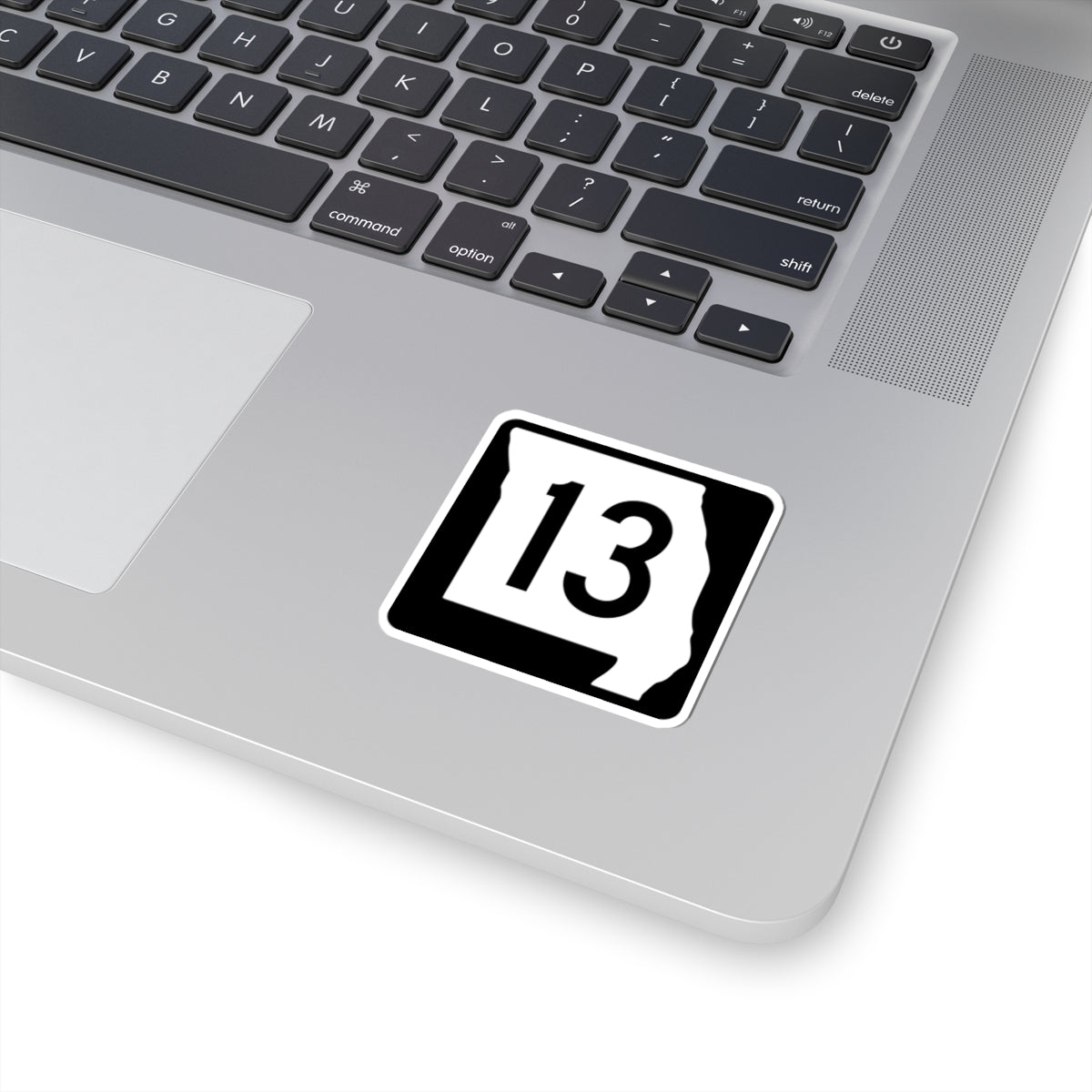 MO-13 (Missouri) (Road Sign) STICKER Vinyl Kiss-Cut Decal