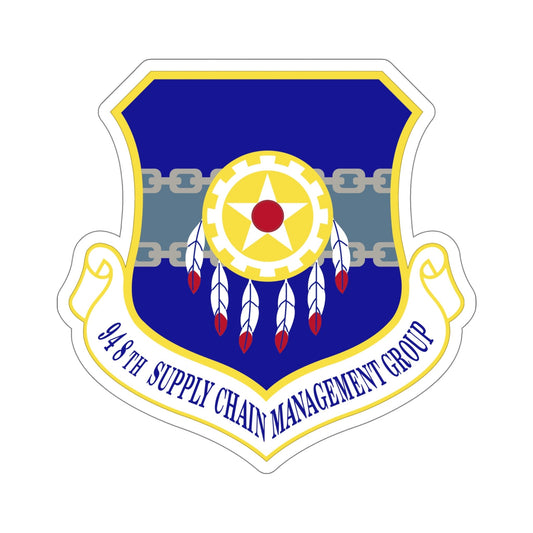 948 Supply Chain Management Group AFMC (U.S. Air Force) STICKER Vinyl Die-Cut Decal-6 Inch-The Sticker Space