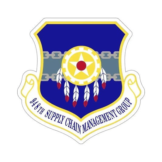 948 Supply Chain Management Group AFMC (U.S. Air Force) STICKER Vinyl Die-Cut Decal 6 Inch - The Sticker Space