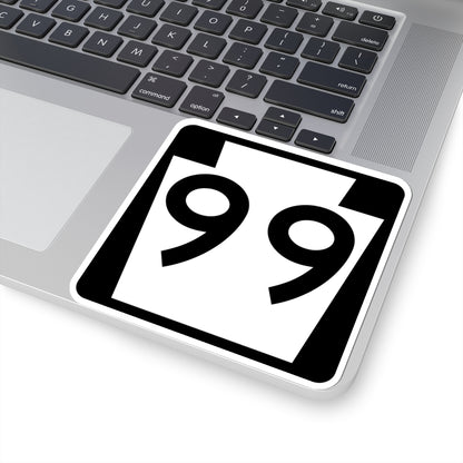 PA-99 (Pennsylvania) (Road Sign) STICKER Vinyl Kiss-Cut Decal