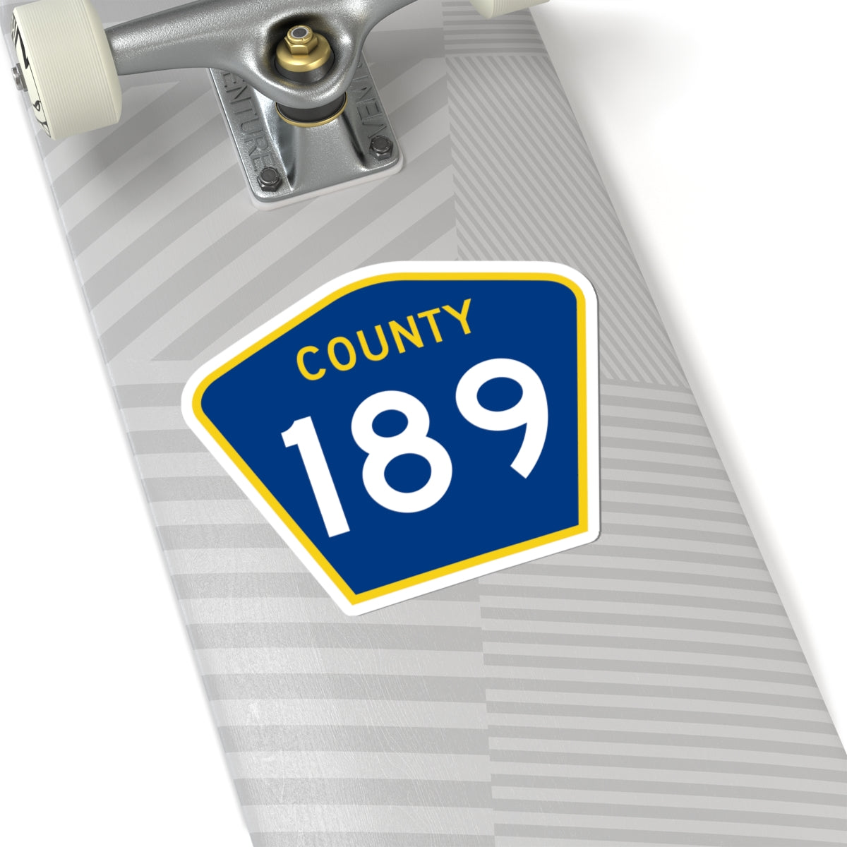 County 189 MN (Minnesota) (Road Sign) STICKER Vinyl Kiss-Cut Decal