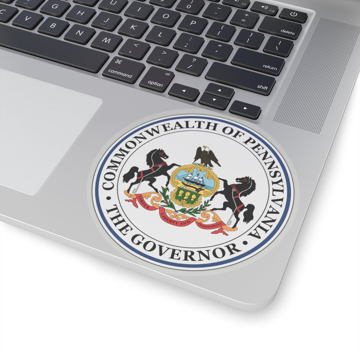 Seal of the Governor of Pennsylvania - STICKER Vinyl Kiss-Cut Decal