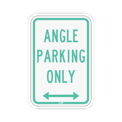 PBOT Road sign P4620D (Oregon) (Road Sign) STICKER Vinyl Kiss-Cut Decal