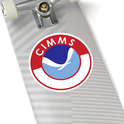 Cooperative Institute for Mesoscale Meteorological Studies CIMMS - STICKER Vinyl Kiss-Cut Decal