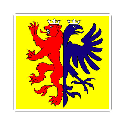 Fahne Toggenburger1 (Switzerland) STICKER Vinyl Kiss-Cut Decal