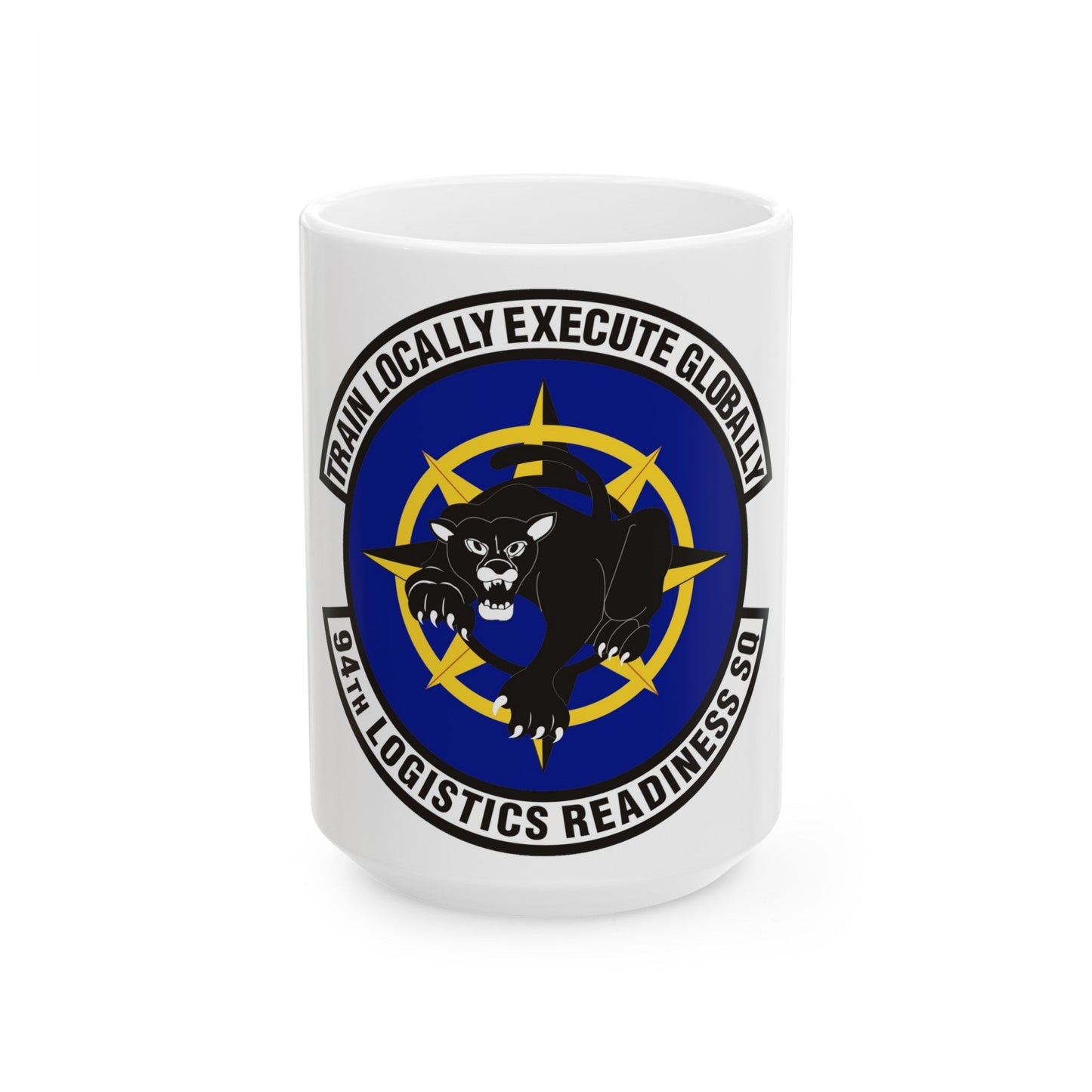 94th Logistics Readiness Squadron (U.S. Air Force) White Coffee Mug-15oz-The Sticker Space