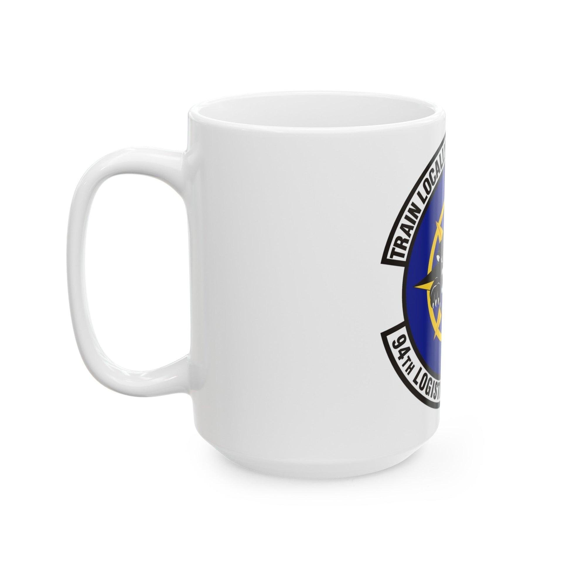 94th Logistics Readiness Squadron (U.S. Air Force) White Coffee Mug-The Sticker Space