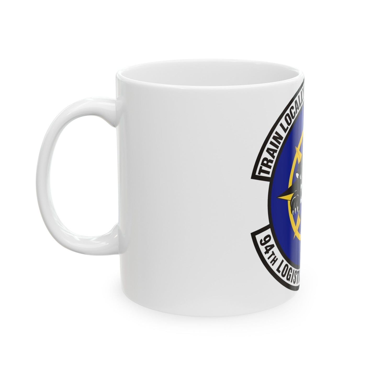 94th Logistics Readiness Squadron (U.S. Air Force) White Coffee Mug-The Sticker Space