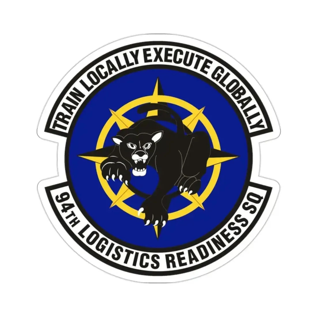 94th Logistics Readiness Squadron (U.S. Air Force) STICKER Vinyl Die-Cut Decal 2 Inch - The Sticker Space