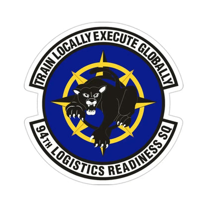 94th Logistics Readiness Squadron (U.S. Air Force) STICKER Vinyl Die-Cut Decal - The Sticker Space
