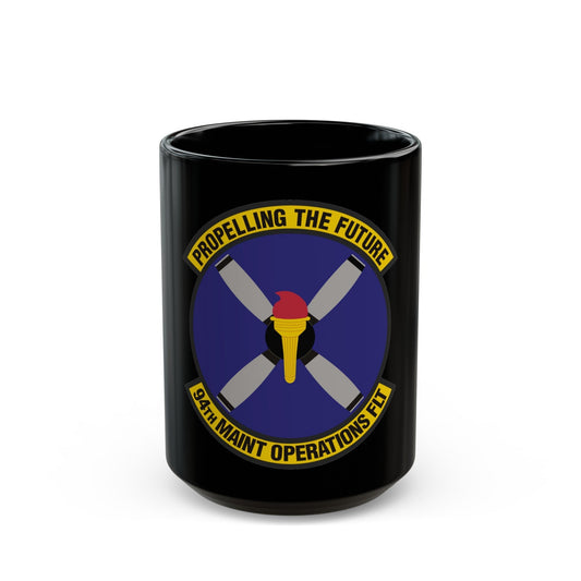 94th Maintenance Operations Flight (U.S. Air Force) Black Coffee Mug-15oz-The Sticker Space