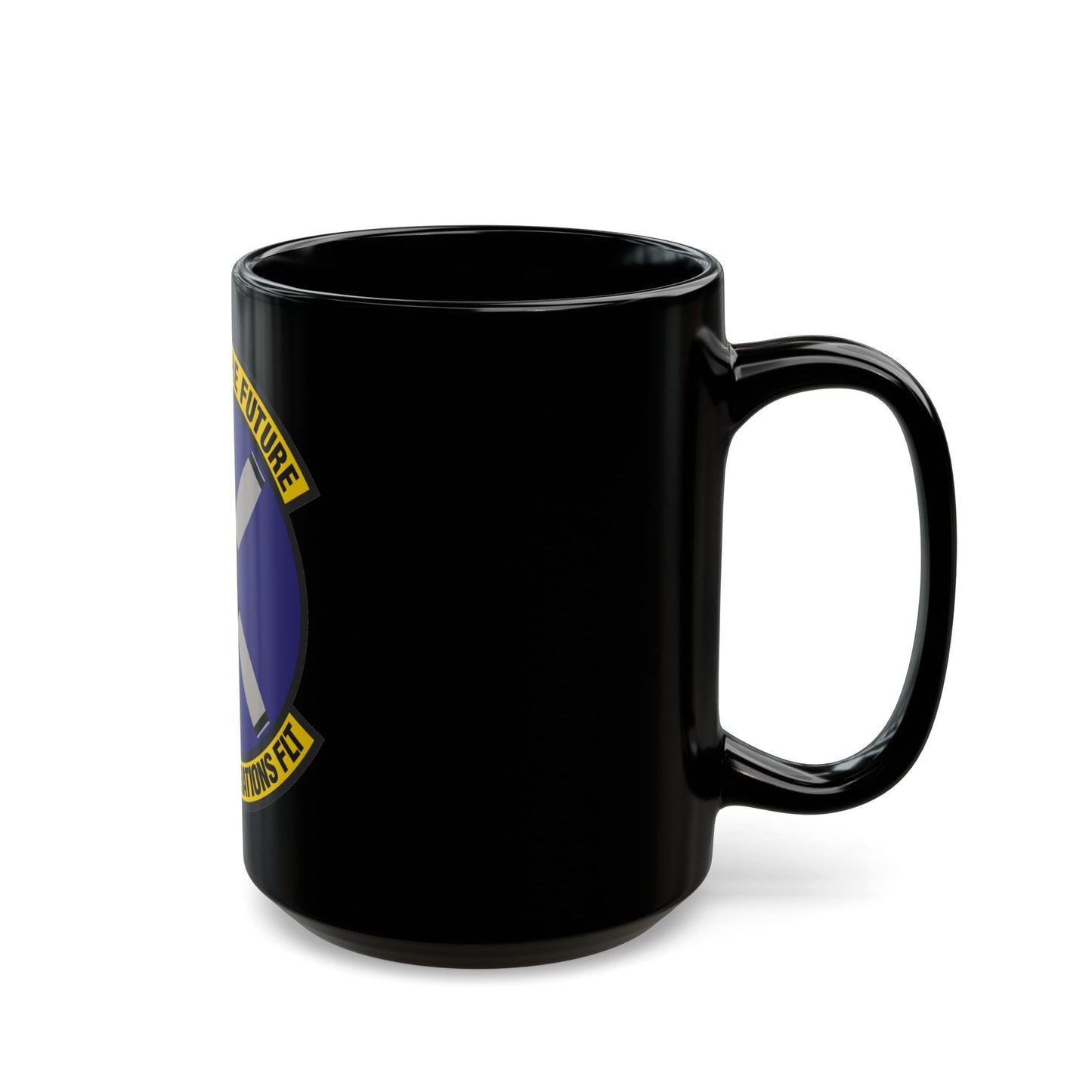 94th Maintenance Operations Flight (U.S. Air Force) Black Coffee Mug-The Sticker Space