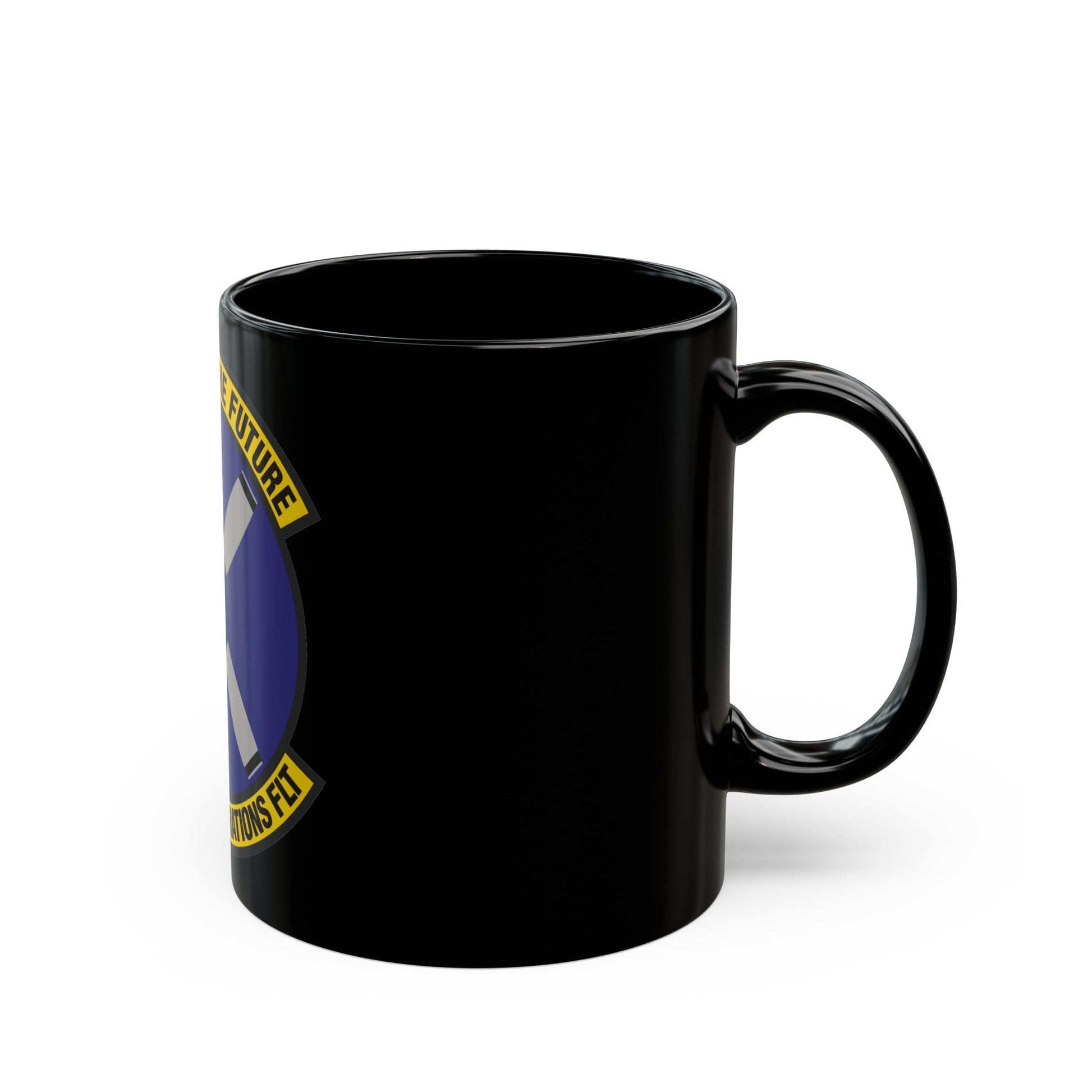 94th Maintenance Operations Flight (U.S. Air Force) Black Coffee Mug-The Sticker Space