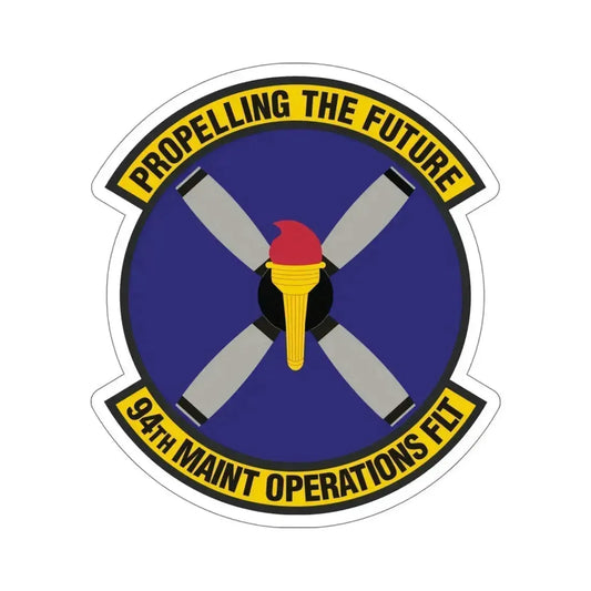 94th Maintenance Operations Flight (U.S. Air Force) STICKER Vinyl Die-Cut Decal 6 Inch - The Sticker Space