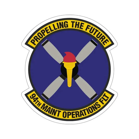 94th Maintenance Operations Flight (U.S. Air Force) STICKER Vinyl Die-Cut Decal 6 Inch - The Sticker Space