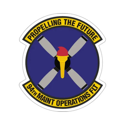 94th Maintenance Operations Flight (U.S. Air Force) STICKER Vinyl Kiss-Cut Decal - The Sticker Space