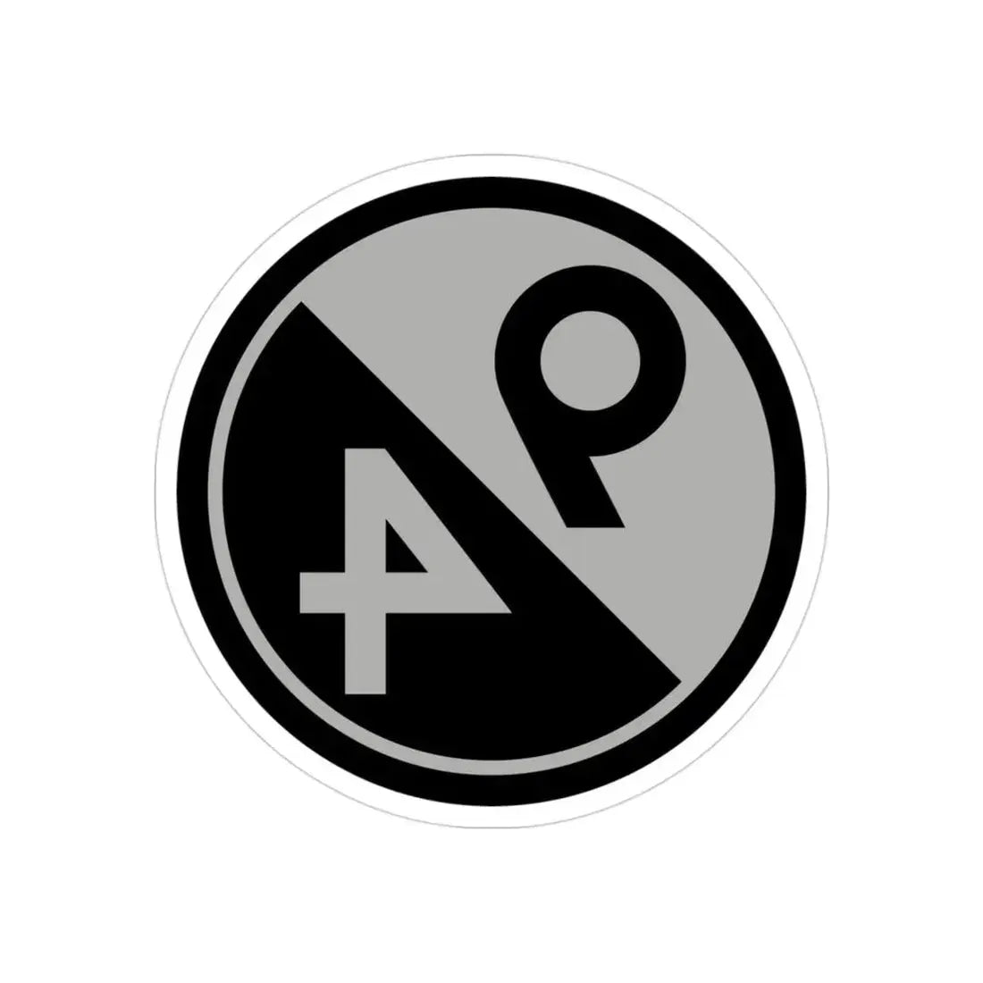 94th Regional Readiness Command SSI (U.S. Army) REVERSE PRINT Transparent Die-Cut STICKER - The Sticker Space