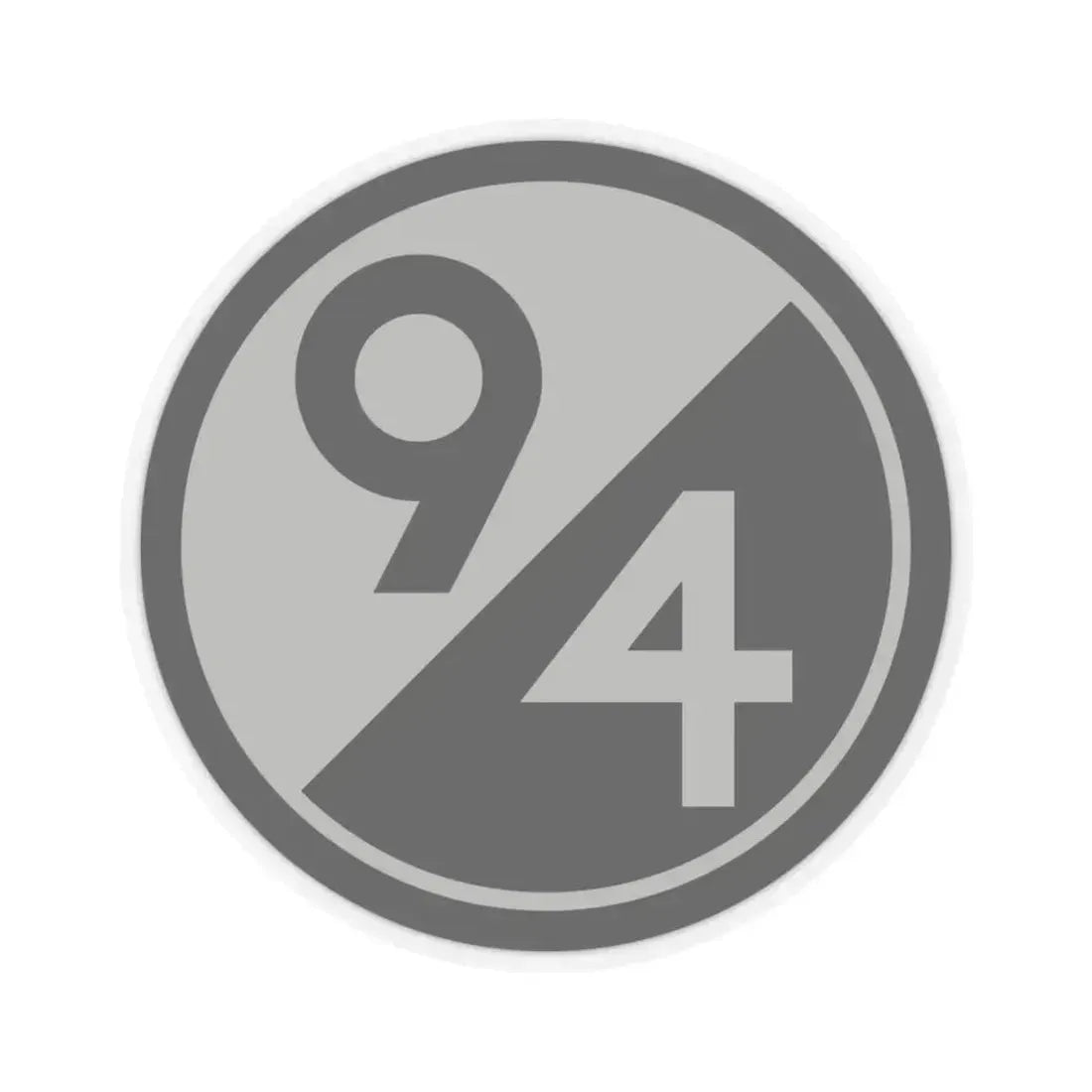 94th Regional Readiness Command SSI (U.S. Army) STICKER Vinyl Kiss-Cut Decal 3 Inch Transparent - The Sticker Space