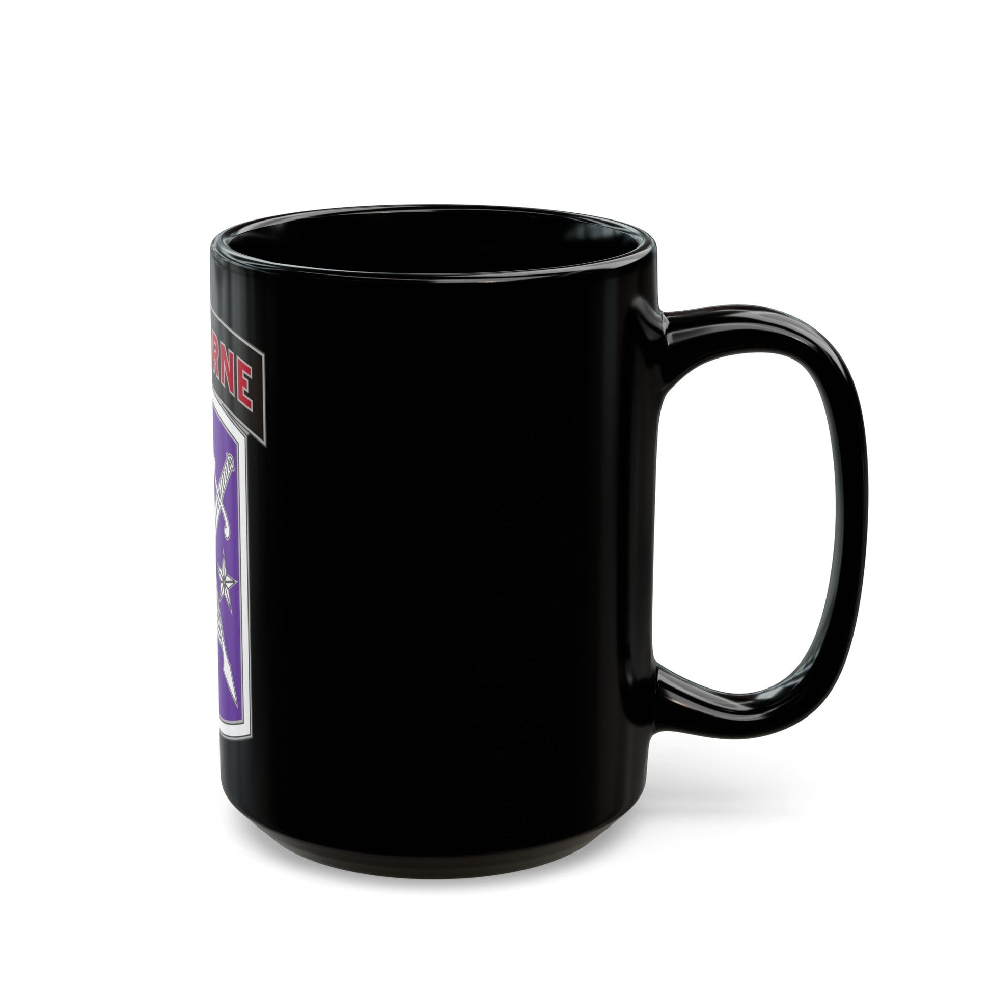 95 Civil Affairs Brigade (U.S. Army) Black Coffee Mug-The Sticker Space